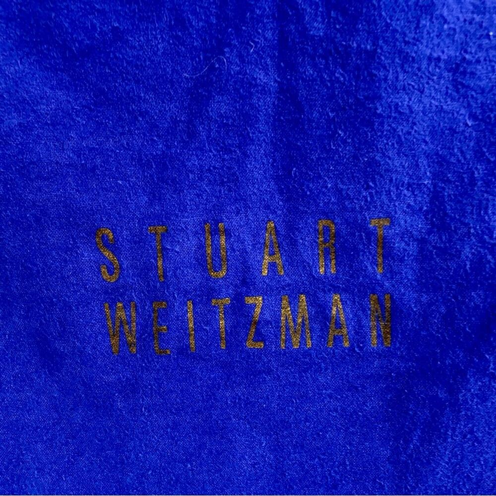 Stuart Weitzman Large Size Blue Purse Shoe Protector Dust Bag 18” x 21” Travel - Picture 2 of 8